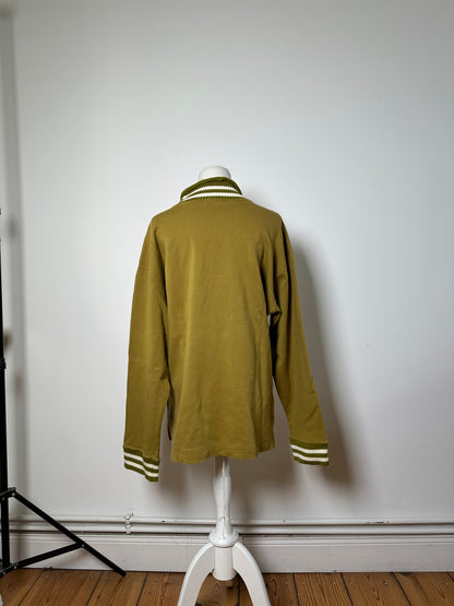 Vintage Kansai Yamamoto Men’s Cotton Sweater Olive Green L