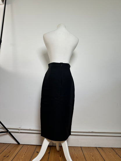 Vintage Gucci Skirt Black 38/M