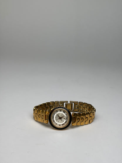 Vintage Balmain Quartz Bracelet Watch Late 1980s Gold Silver