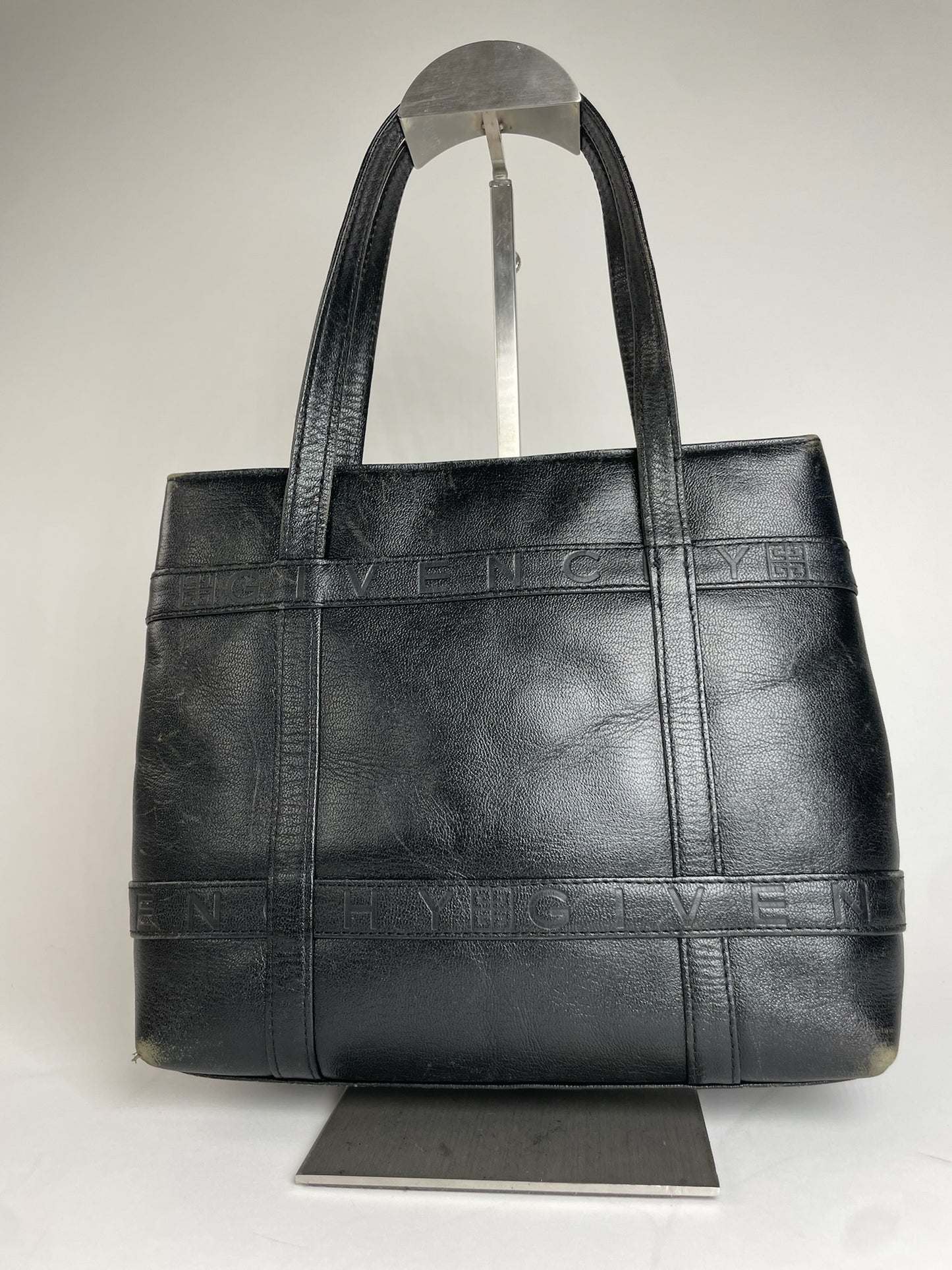 Vintage Givenchy Leather Handbag Black