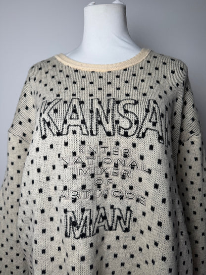 Vintage Kansai Yamamoto Crewneck polkadot Sweater M/L