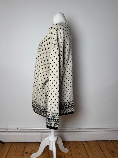 Vintage Kansai Yamamoto Crewneck polkadot Sweater M/L