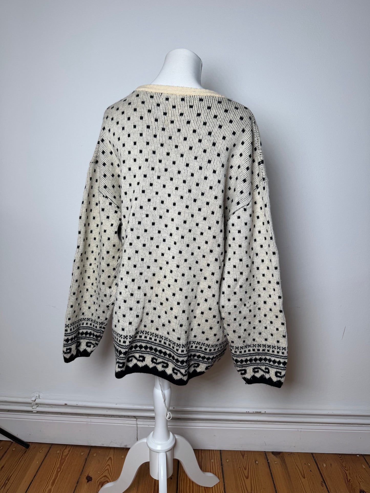 Vintage Kansai Yamamoto Crewneck polkadot Sweater M/L