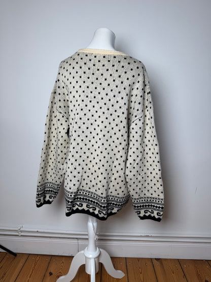 Vintage Kansai Yamamoto Crewneck polkadot Sweater M/L