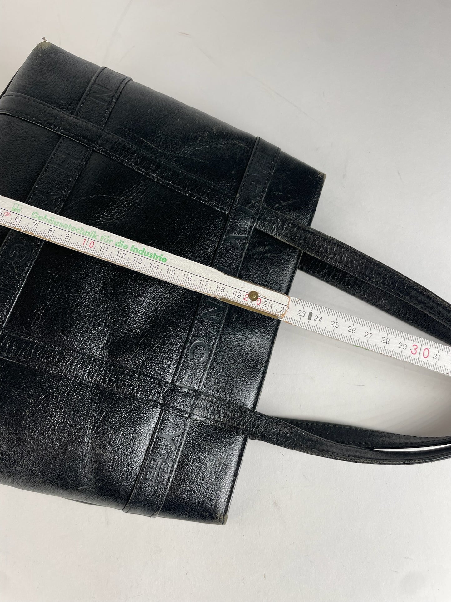 Vintage Givenchy Leather Handbag Black