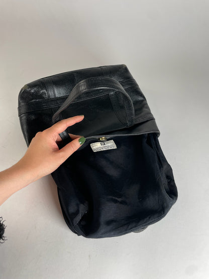 Vintage Givenchy Leather Handbag Black