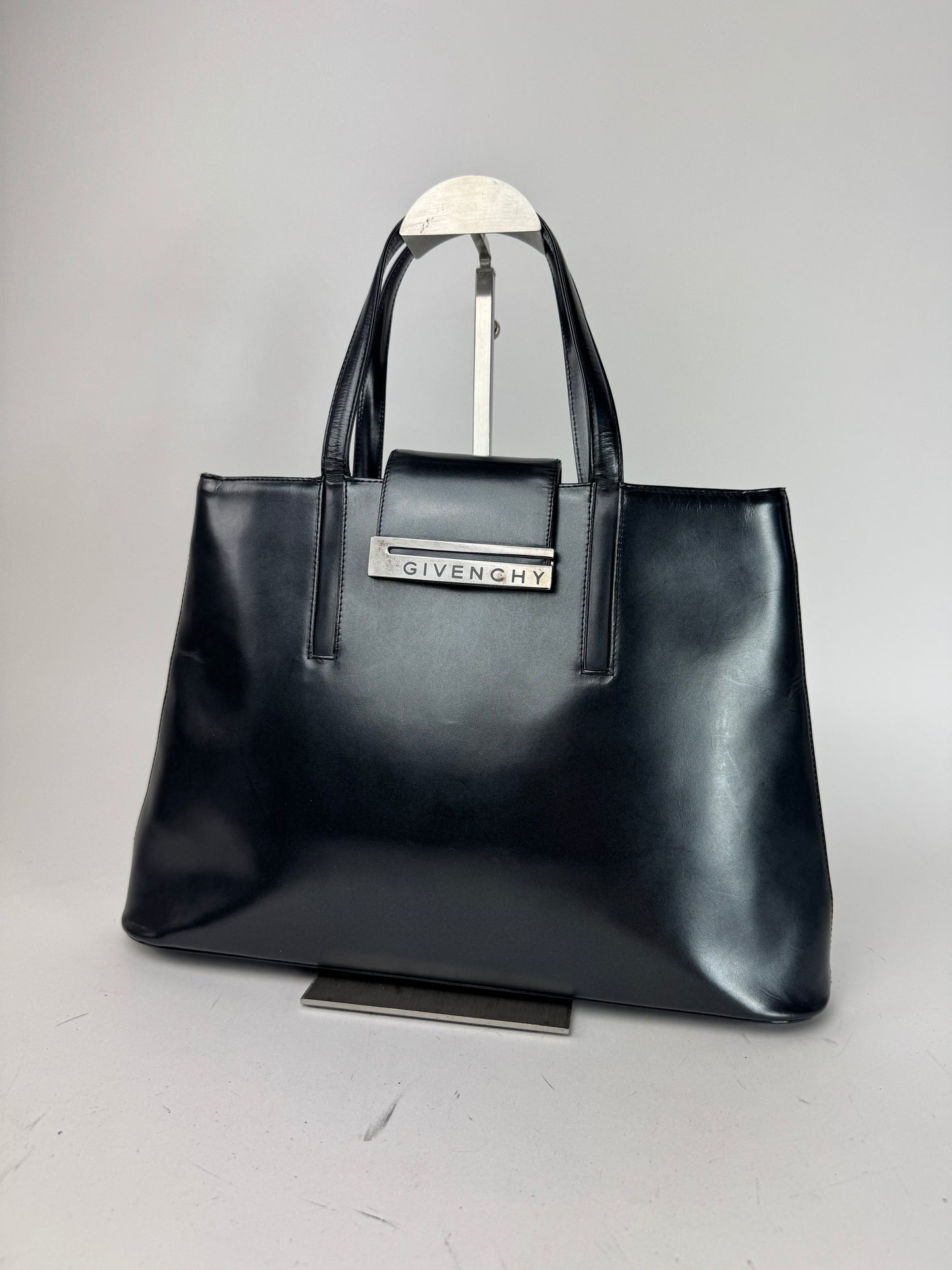 Vintage Givenchy Leather Bag Black