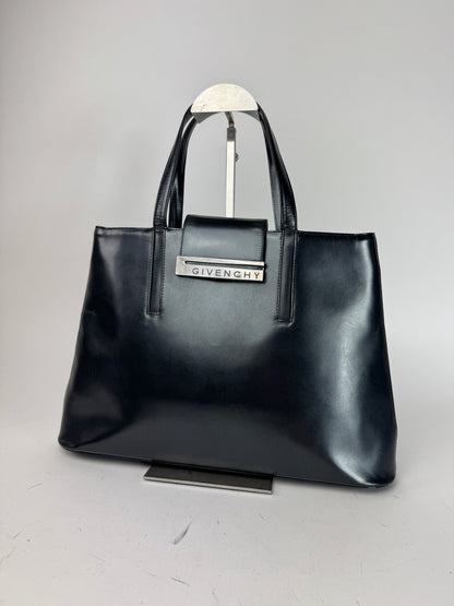Vintage Givenchy Leather Bag Black