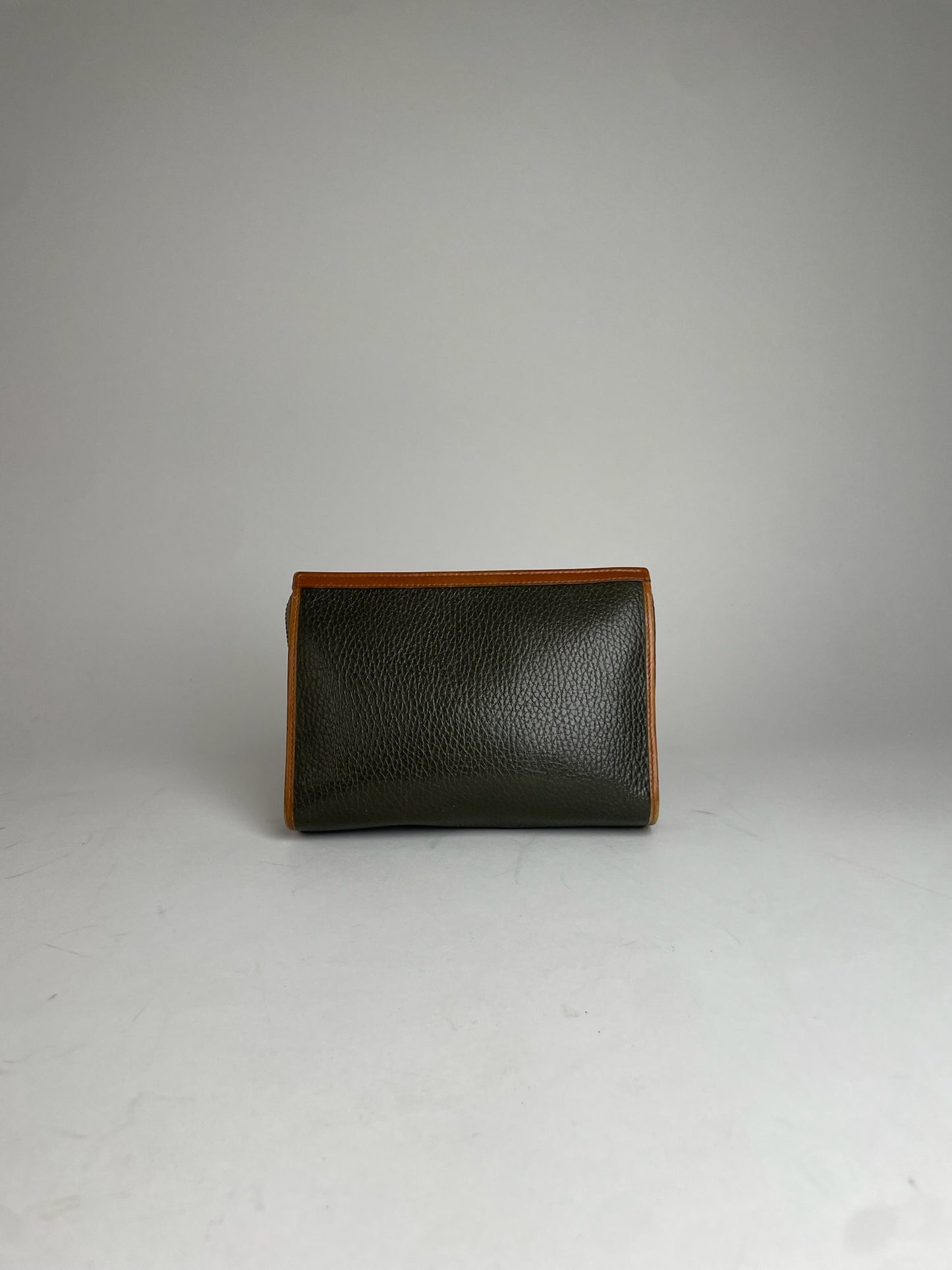 Vintage Celine Paris Clutch Black Brown