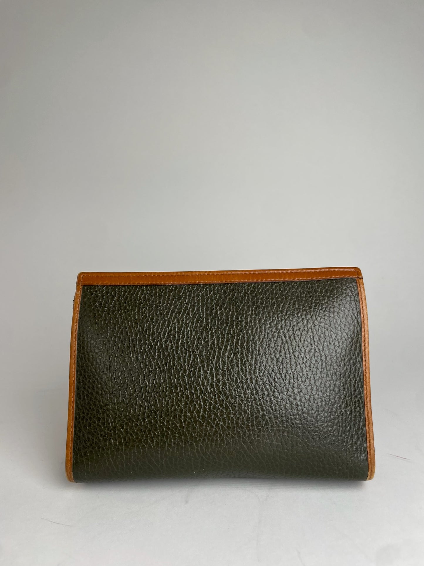 Vintage Celine Paris Clutch Black Brown