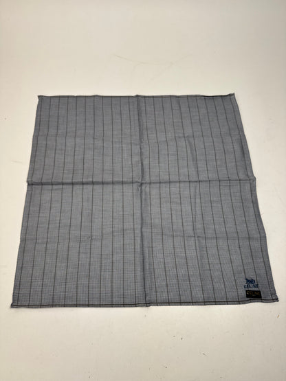 Vintage Celine Checked Scarf grey