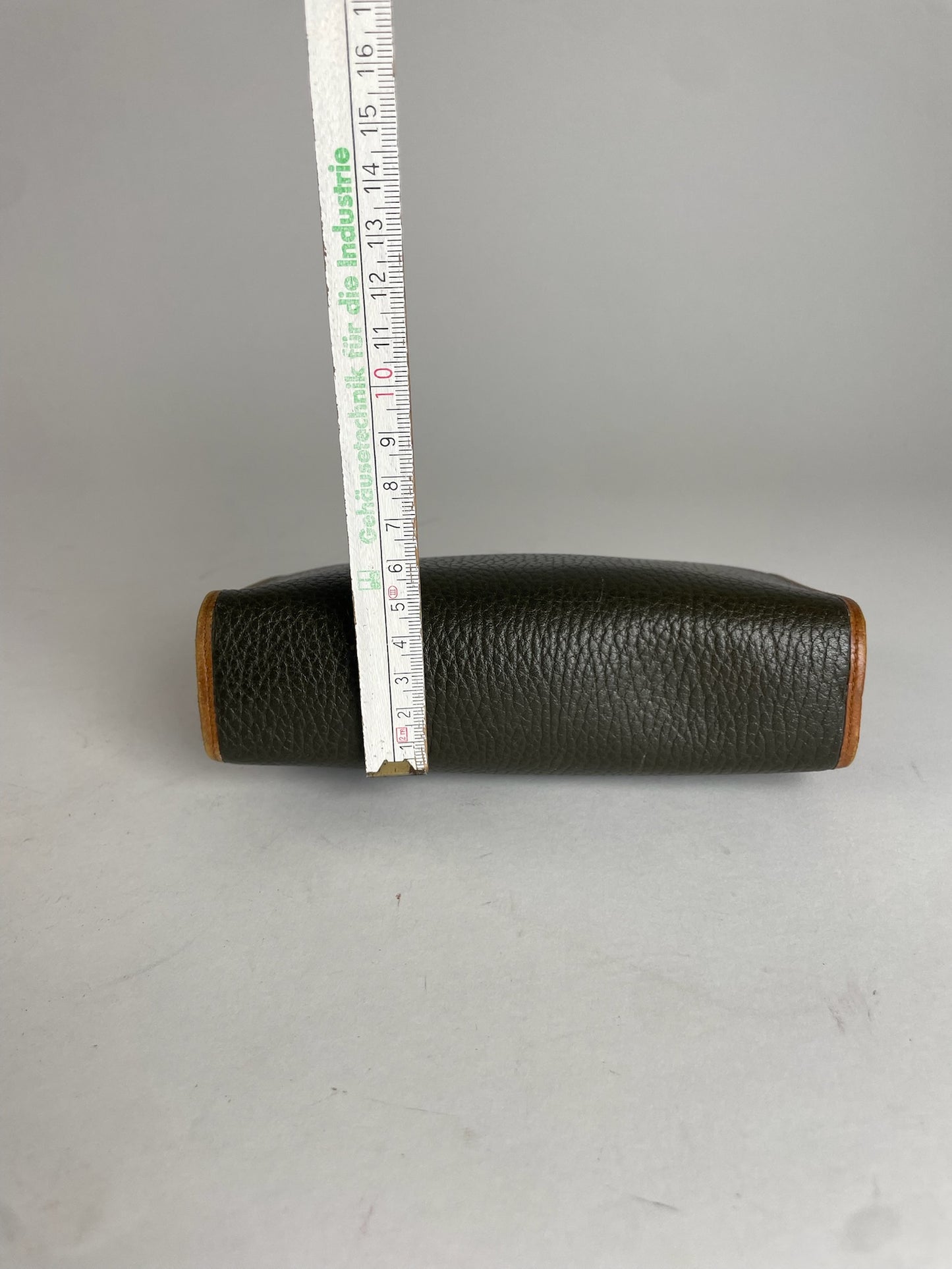 Vintage Celine Paris Clutch Black Brown