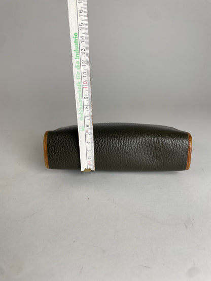 Vintage Celine Paris Clutch Black Brown