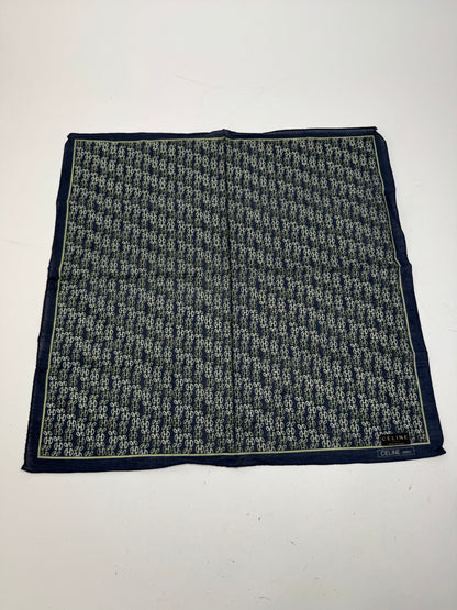 Vintage Celine Paris Chain monogram scarf