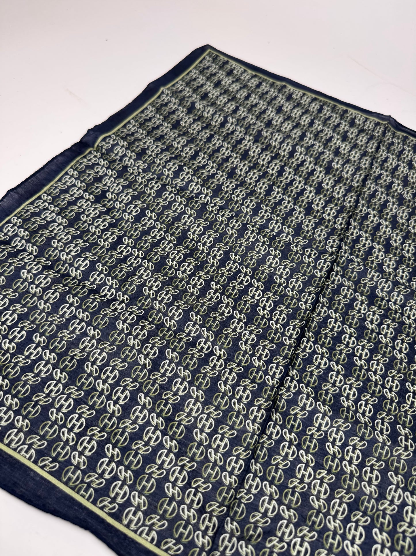 Vintage Celine Paris Chain monogram scarf