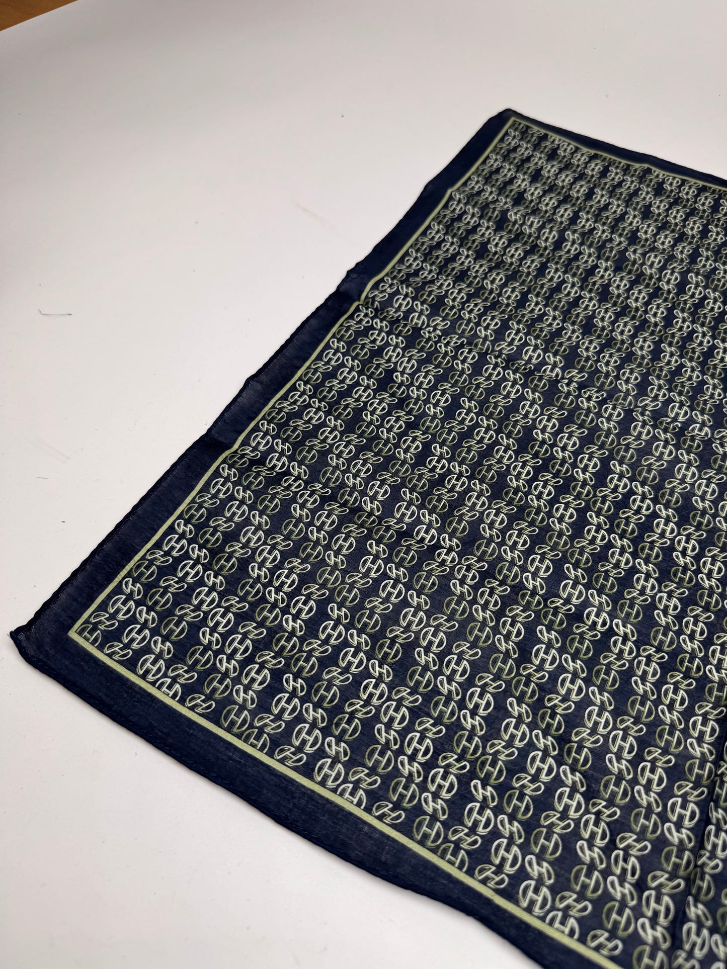 Vintage Celine Paris Chain monogram scarf