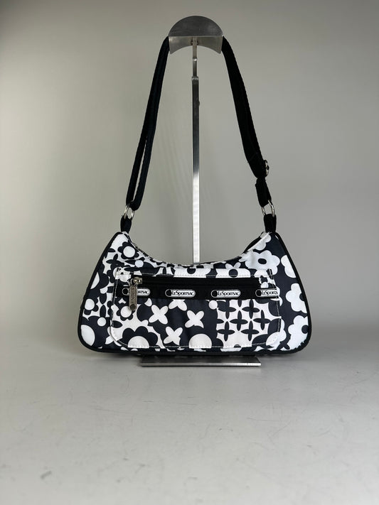 Vintage Stella Mc Cartney x Le Sport SAC Nylon Shoulder Bag Black White