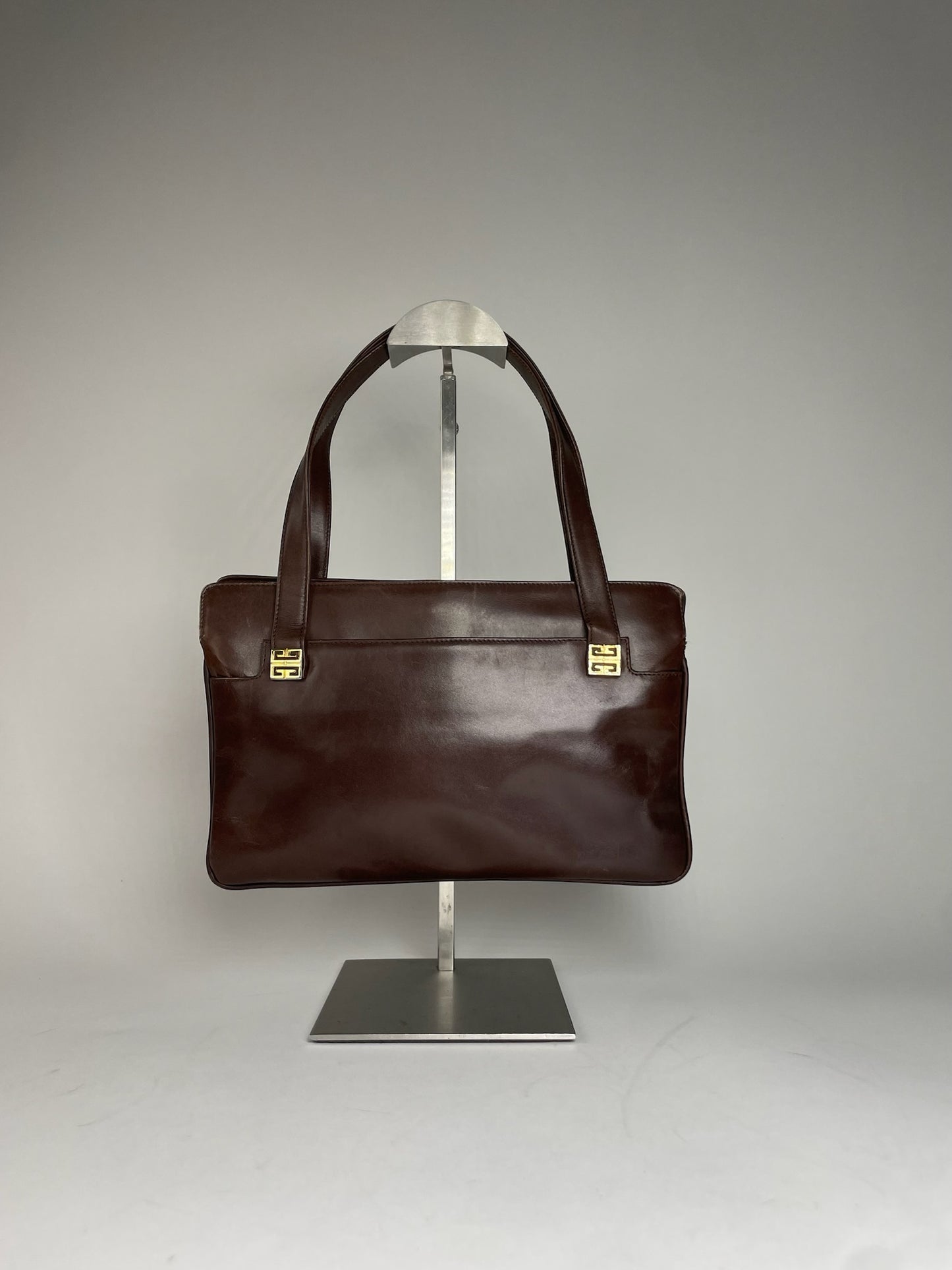 Vintage Givenchy Leather Handbag Brown