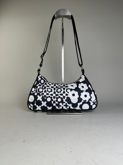 Vintage Stella Mc Cartney x Le Sport SAC Nylon Shoulder Bag Black White