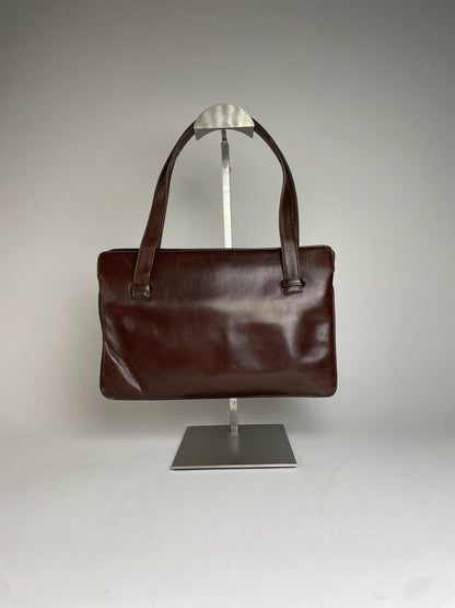 Vintage Givenchy Leather Handbag Brown