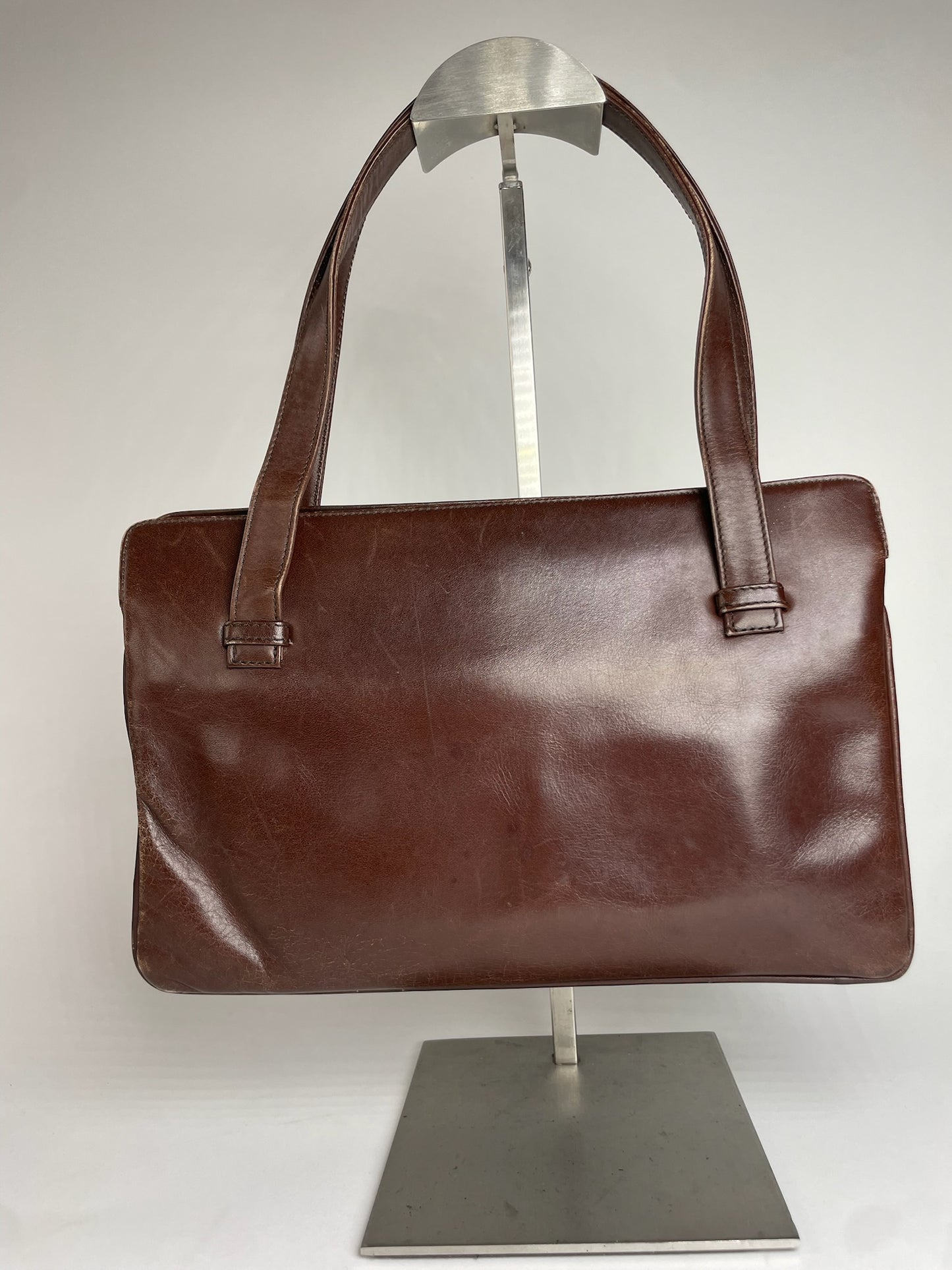 Vintage Givenchy Leather Handbag Brown