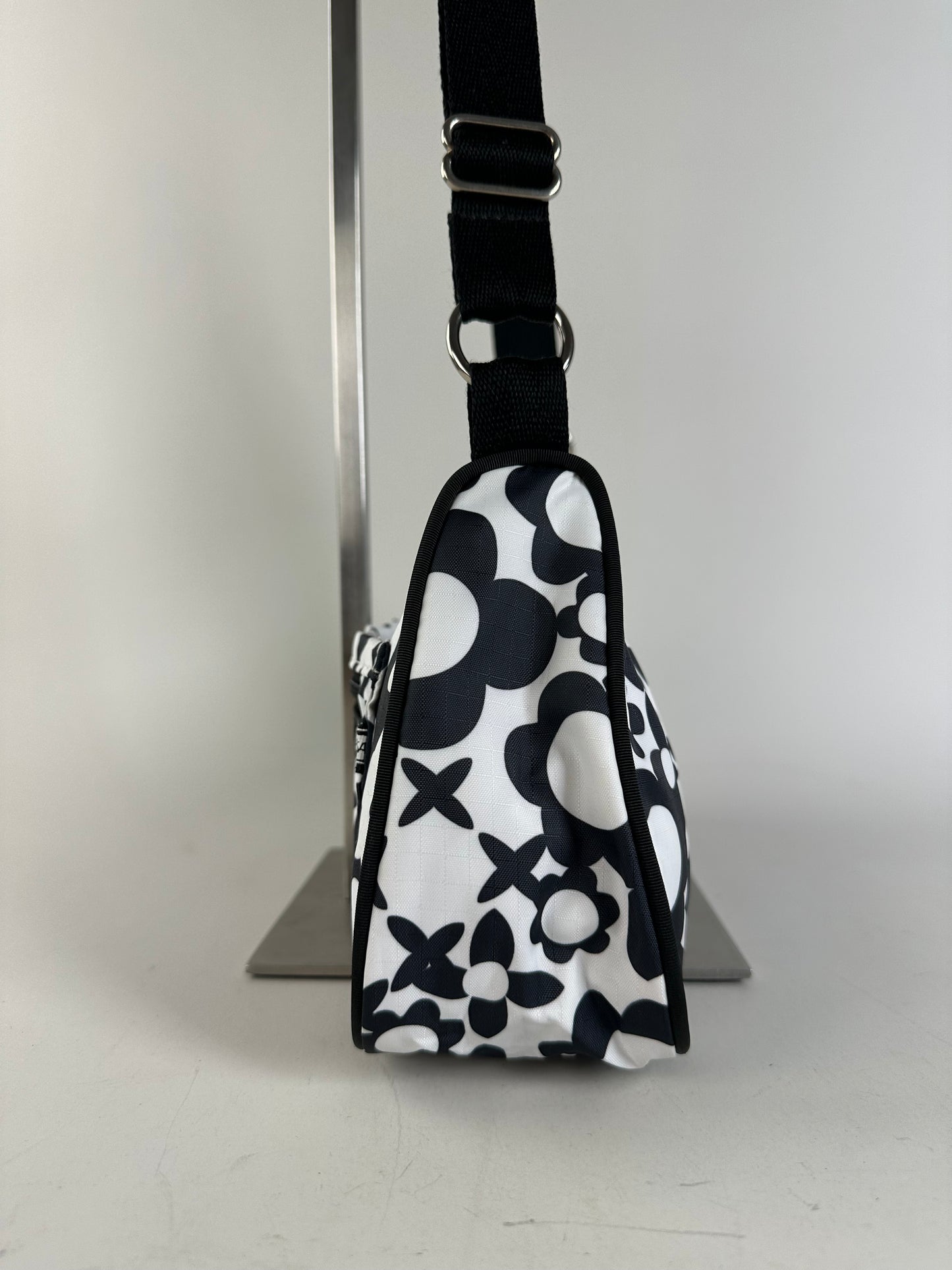 Vintage Stella Mc Cartney x Le Sport SAC Nylon Shoulder Bag Black White