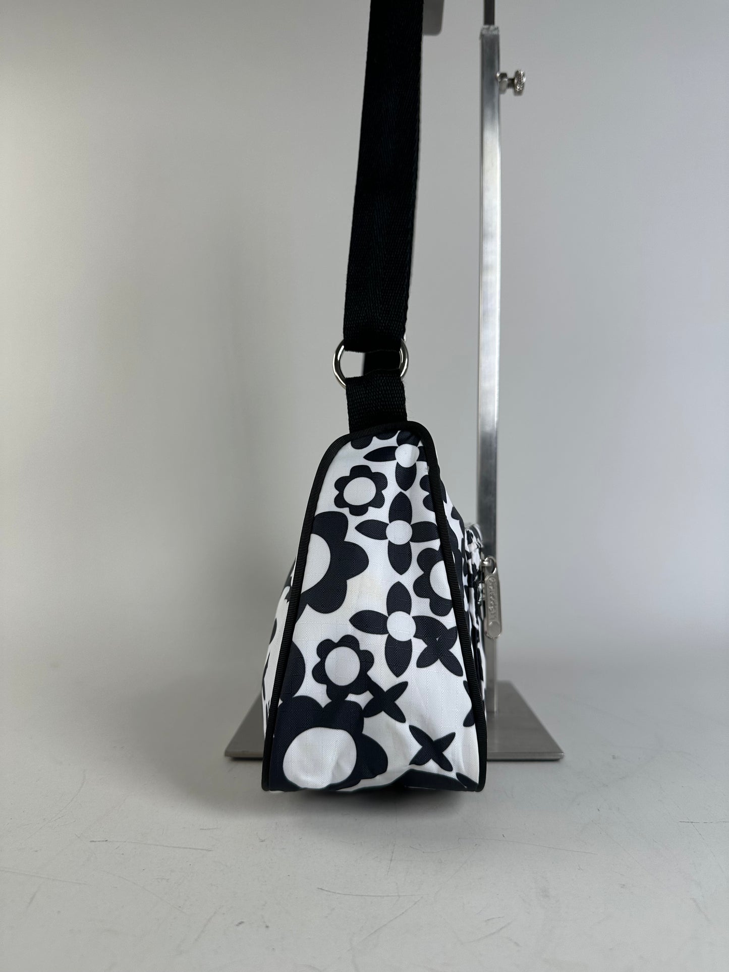 Vintage Stella Mc Cartney x Le Sport SAC Nylon Shoulder Bag Black White