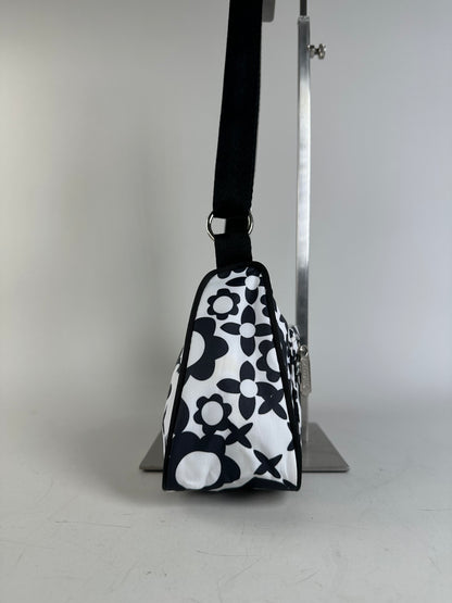 Vintage Stella Mc Cartney x Le Sport SAC Nylon Shoulder Bag Black White