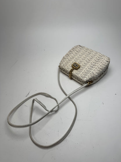 Vintage Courreges Paris Crossbody Bag White