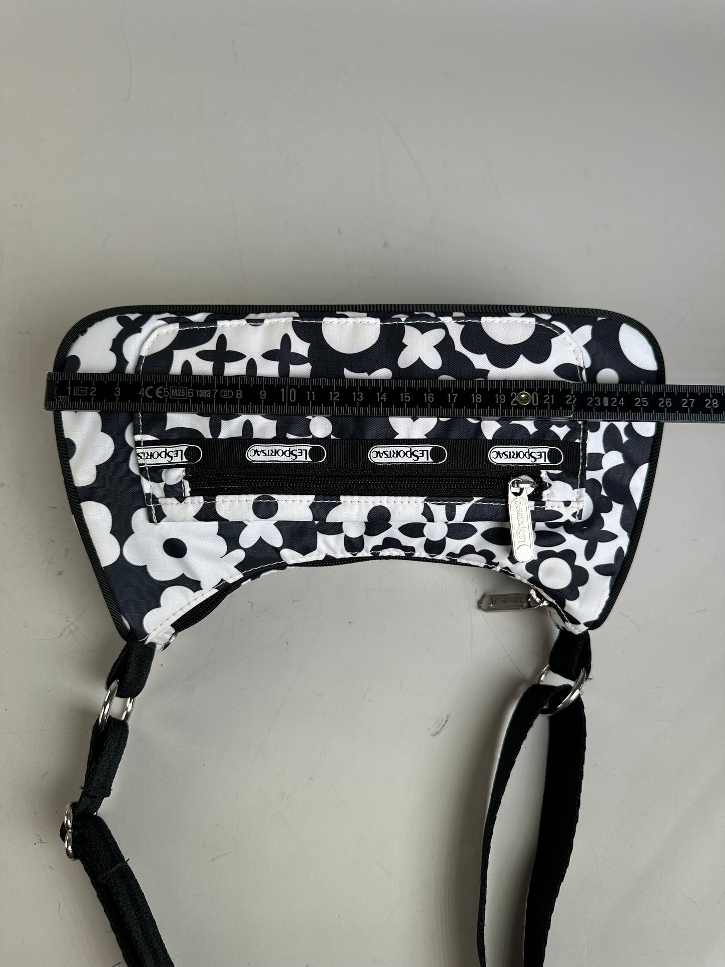 Vintage Stella Mc Cartney x Le Sport SAC Nylon Shoulder Bag Black White