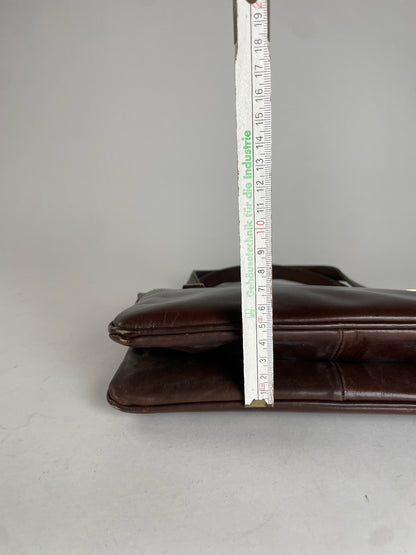 Vintage Givenchy Leather Handbag Brown