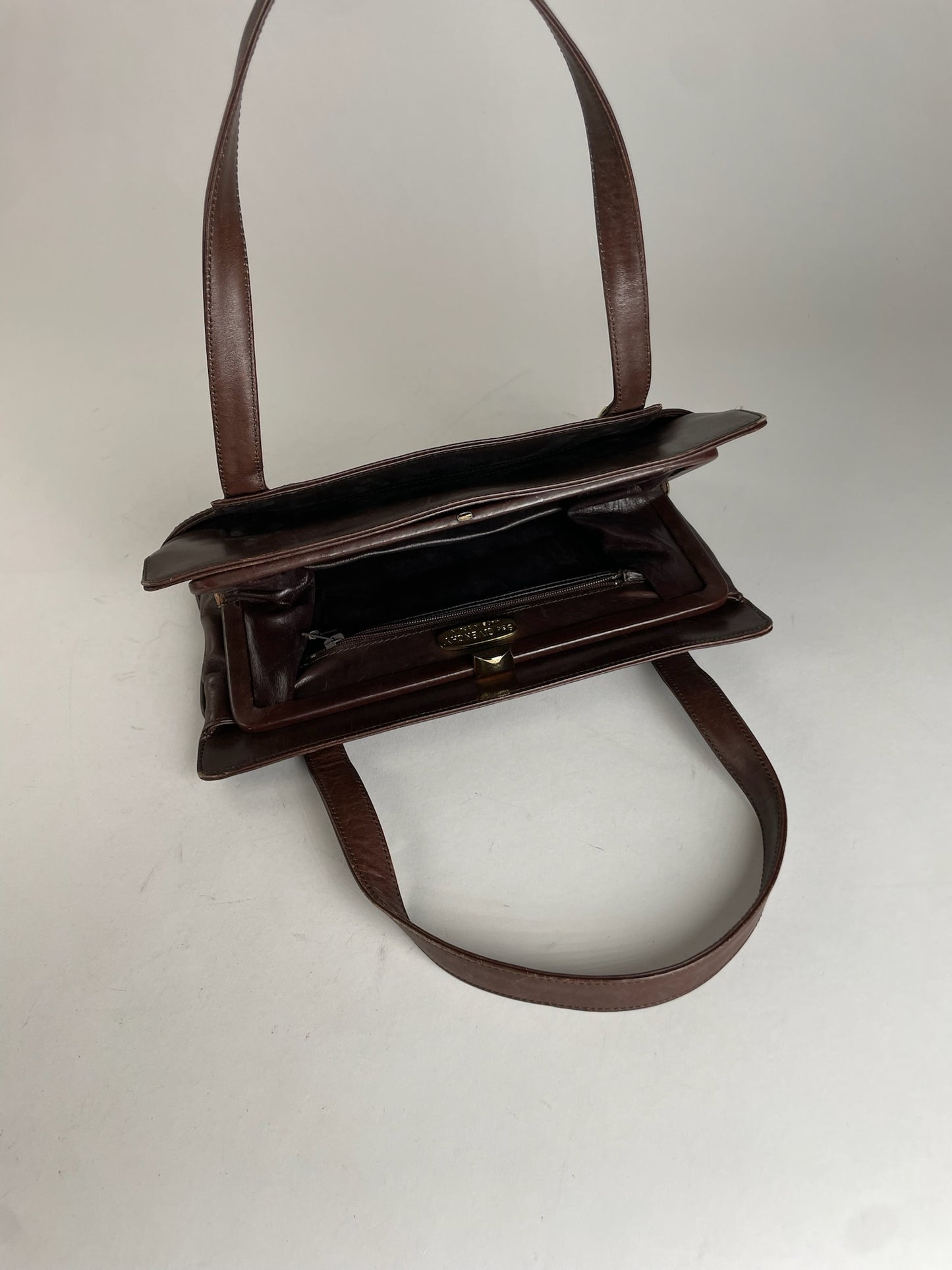 Vintage Givenchy Leather Handbag Brown
