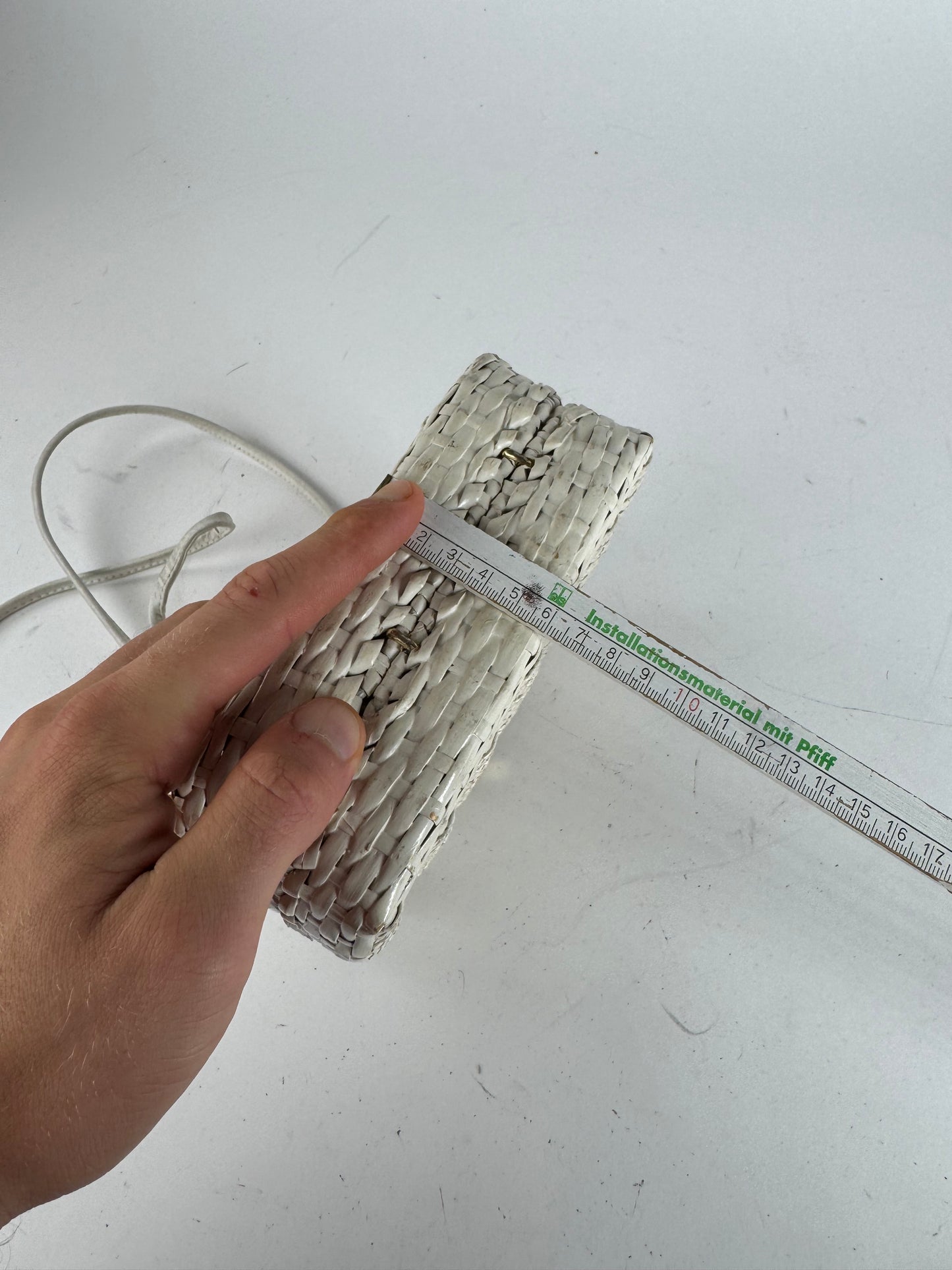 Vintage Courreges Paris Crossbody Bag White