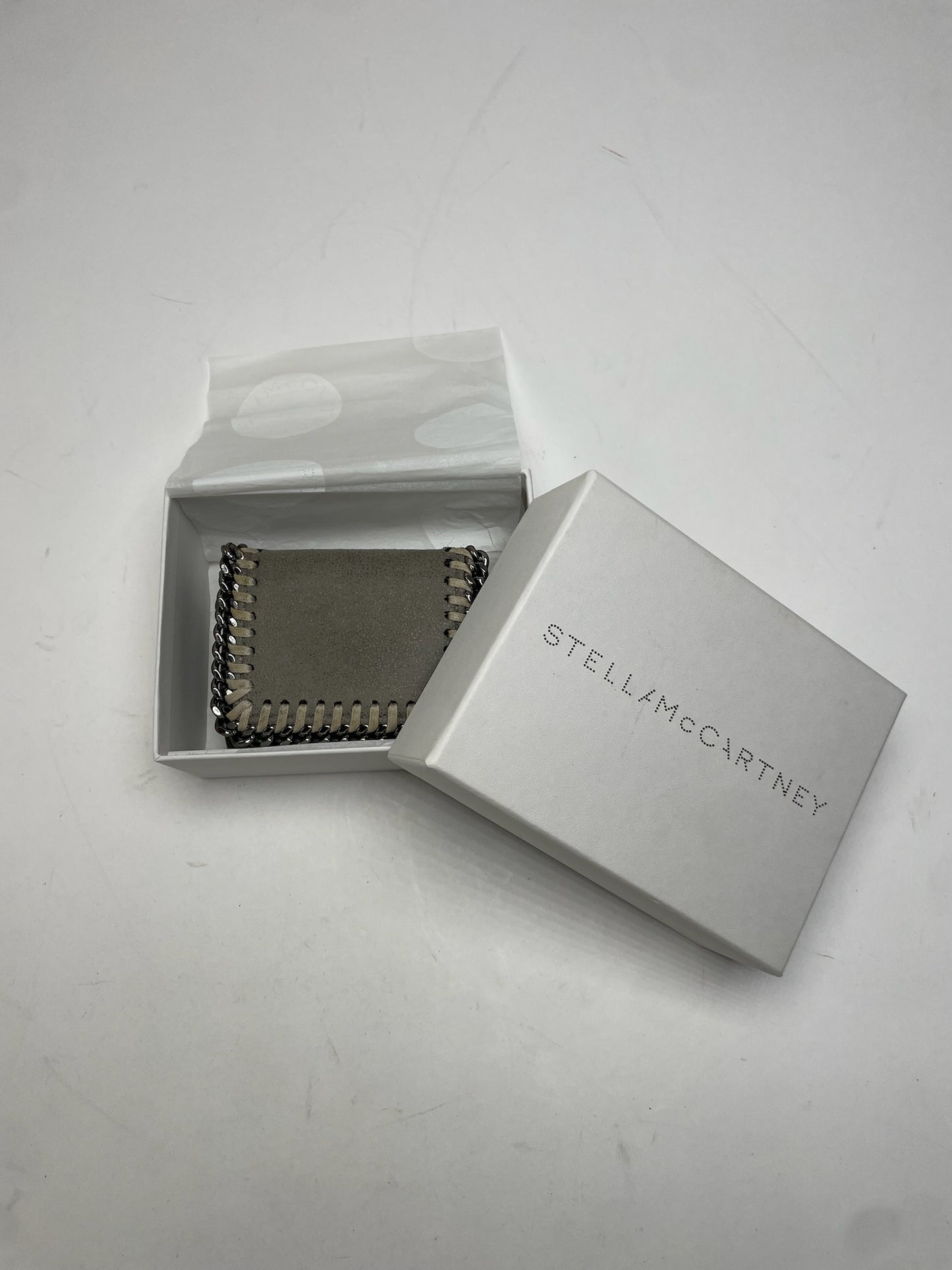 Vintage Stella Mc Cartney Vegan Card Holder Grey