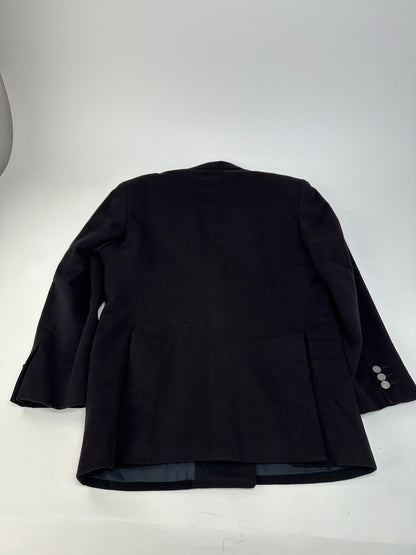 Vintage Balenciaga Wool Blazer Y2K Black Silver