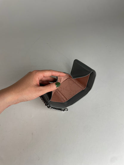 Vintage Stella Mc Cartney Vegan Card Holder Grey