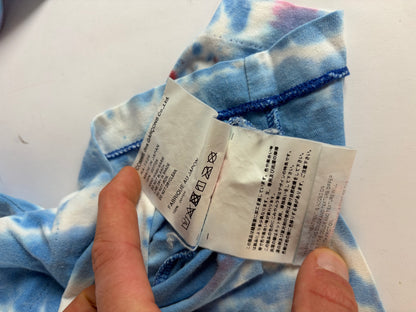 Vintage Comme des Garçons Long Sleeve T-Shirt Light Blue Pink S