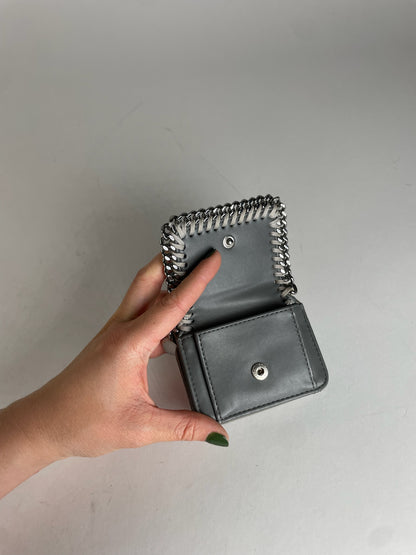 Vintage Stella Mc Cartney Vegan Card Holder Grey