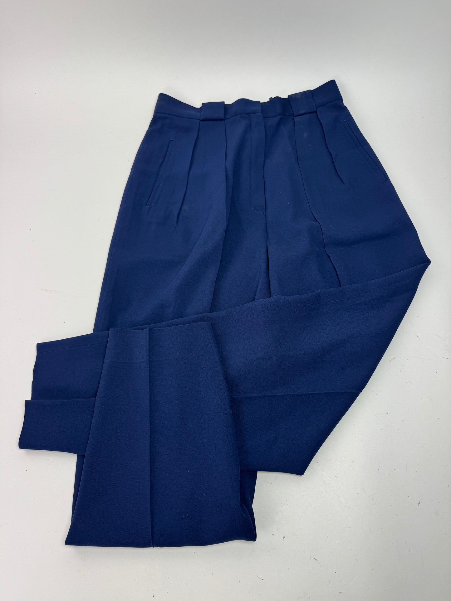 Vintage Dior Wool Pants Navy M