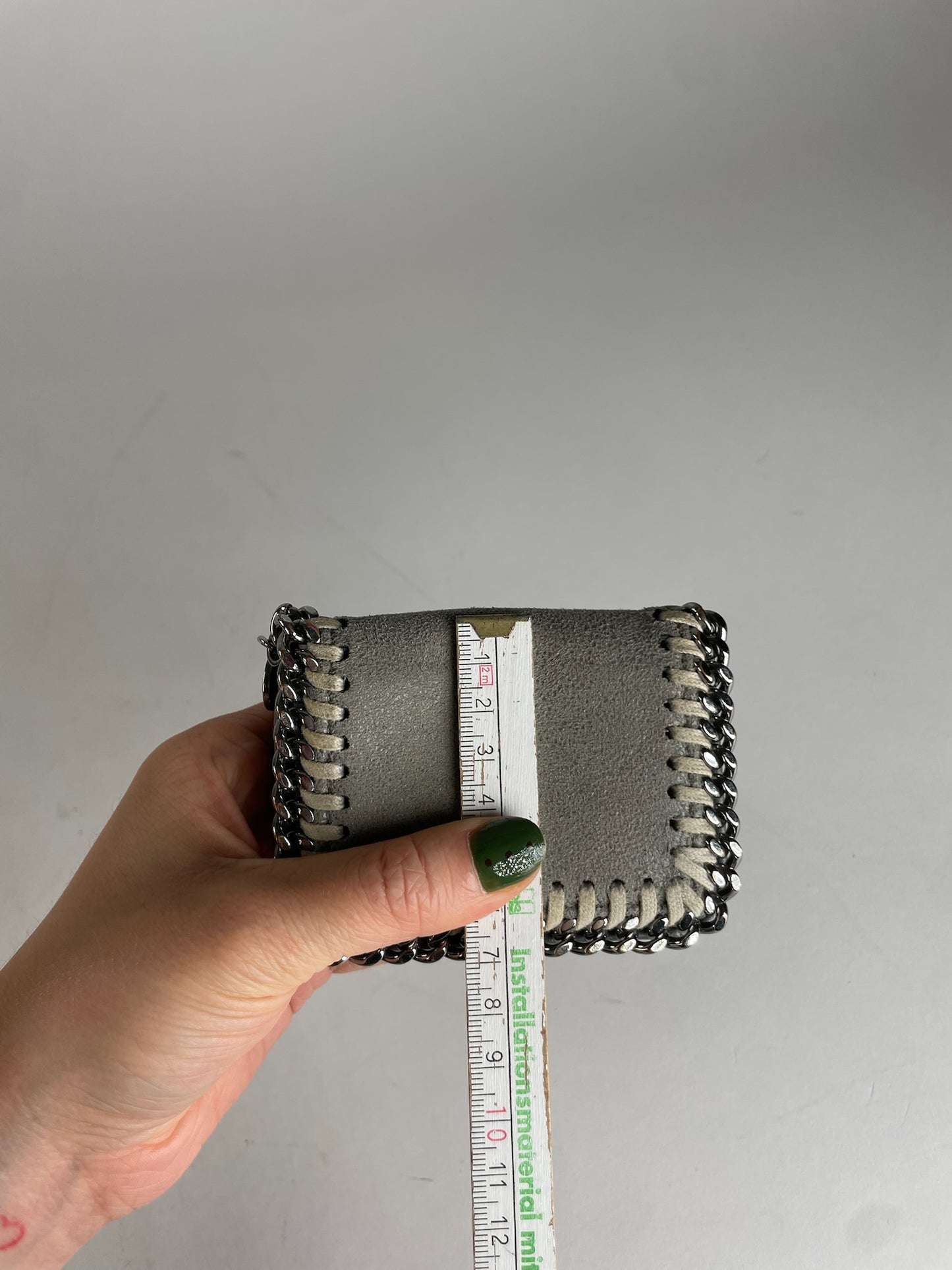 Vintage Stella Mc Cartney Vegan Card Holder Grey