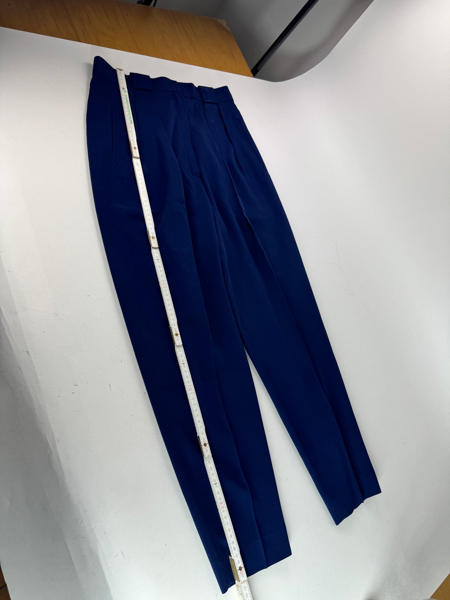 Vintage Dior Wool Pants Navy M