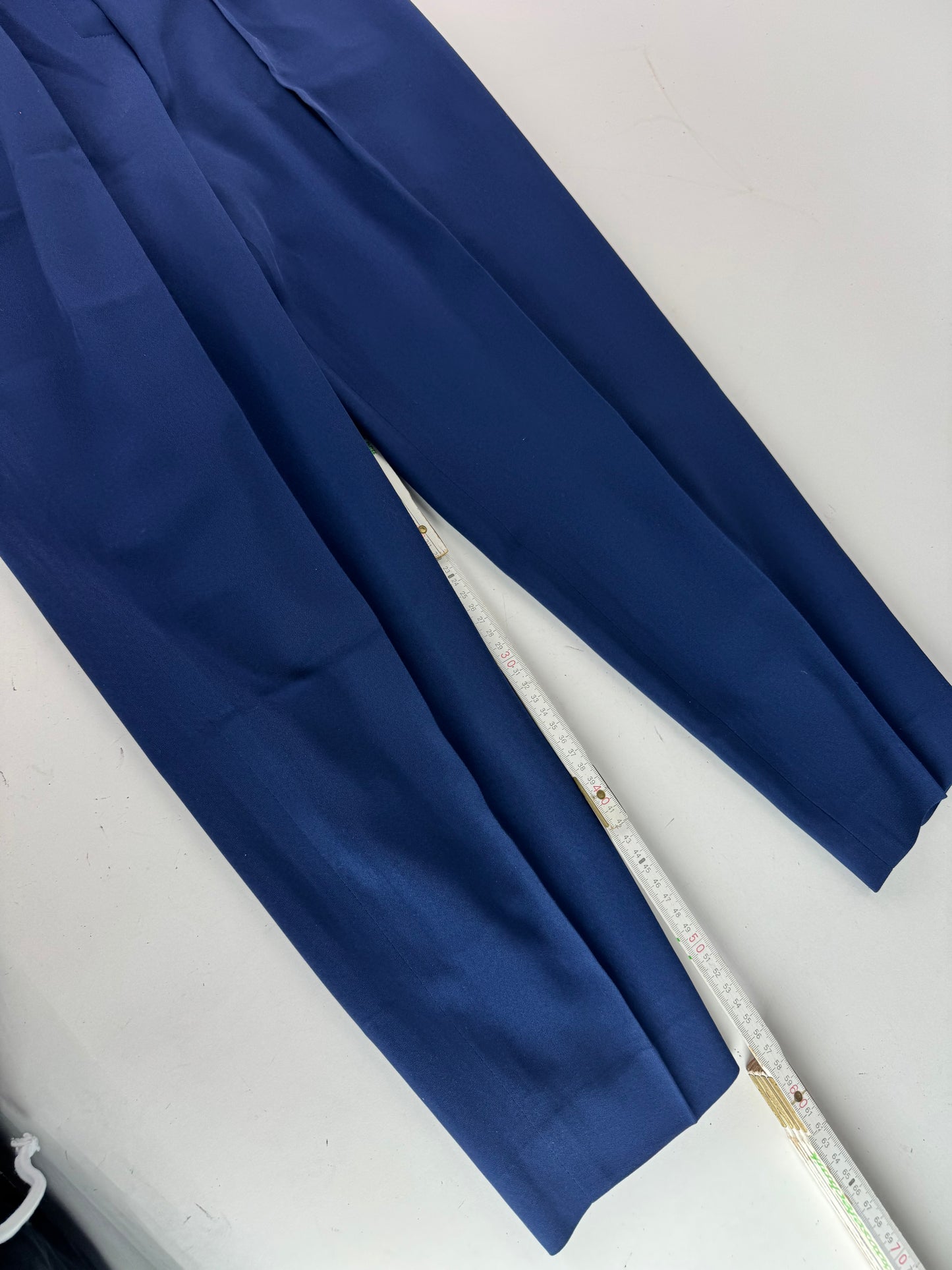 Vintage Dior Wool Pants Navy M