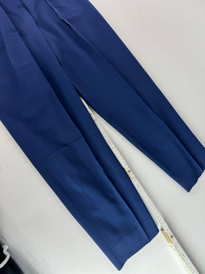 Vintage Dior Wool Pants Navy M