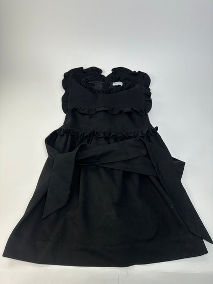Vintage Balenciaga Cotton Blend Dress Y2K Black