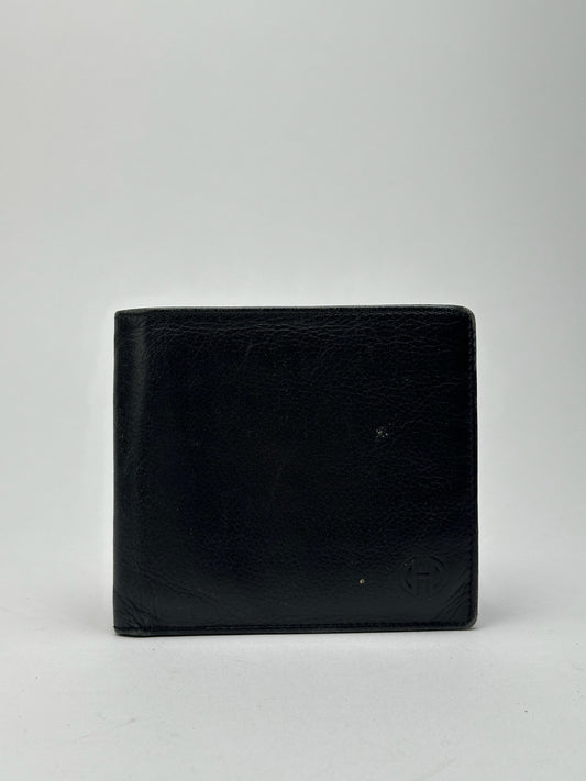 Vintage Celine Paris flapable wallet black