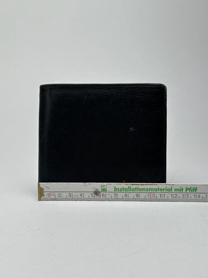 Vintage Celine Paris flapable wallet black