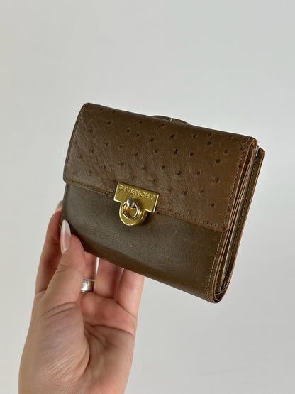 Vintage Givenchy Wallet Brown