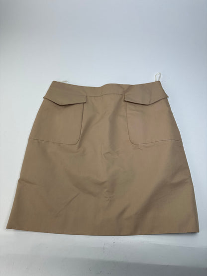 Vintage Celine Cotton Blend Skirt Y2K Beige