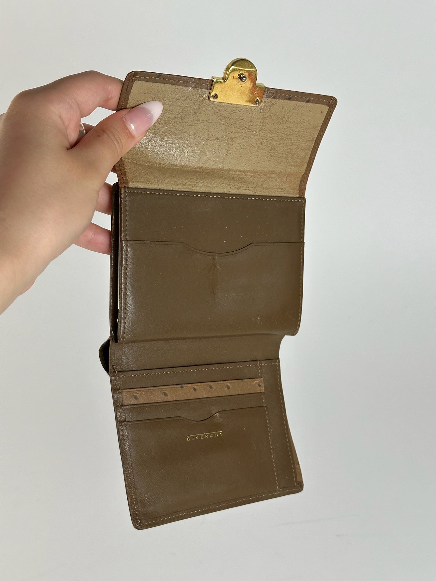 Vintage Givenchy Wallet Brown