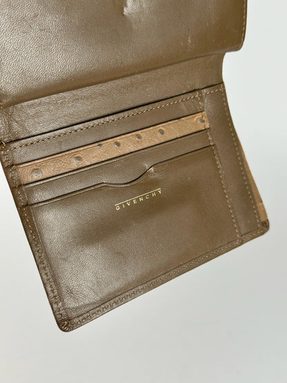 Vintage Givenchy Wallet Brown